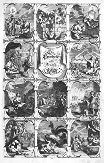 18th Century Bible frontispiece - Acts of the Apostles