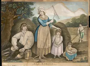 B Ring Prints: 18th Century Haymakers