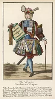 Salesman Collection: 18th century Mercer - Costume