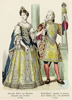 Noble Gallery: 18th French Court Dress