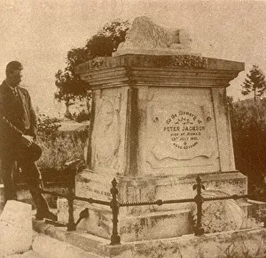 Heavyweight Prints: 1900s Died Death Burial Grave Words Inscription