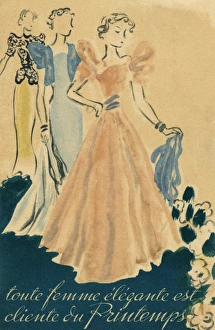 Images Dated 12th April 2012: 1900s female fashion