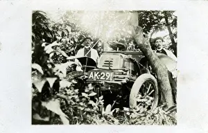 Bouton Prints: 1903 - 4 De Dion Bouton Vintage Car