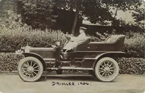 1904 Daimler Vintage Car - Driver Mr Ryecroft