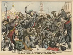 Dealt Prints: 1904 / RUSSIA / RIOTING