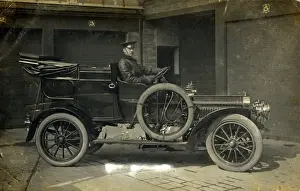 Charlie Prints: 1907 Argyll 1620 Landaulet Vintage Car