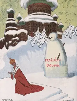 Represented Prints: 1907 / Tsar Scared of Duma