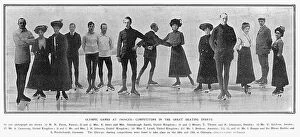 Olympics Gallery: 1908 Olympic Ice Skaters