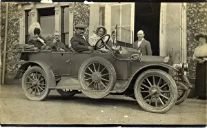 Lynn Prints: 1911 Darracq Vintage Car, Kings Lynn, England