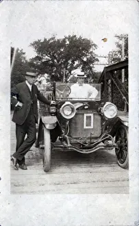 Overland Prints: 1911 Overland Vintage Car, USA