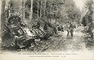 1914 / German Convoy Burnt