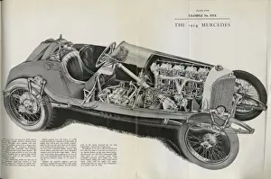 Mercedes Prints: 1914 Mercedes