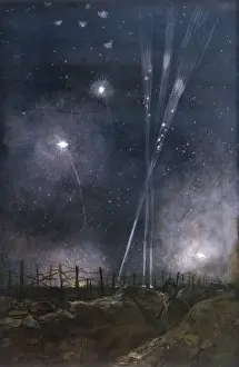 Search Lights Prints: 1914 / Nieuport Flares
