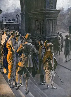 Goers Prints: The 1914 Season - a Fancy Dress Ball by Matania