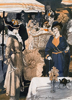 Social/Cafe Scene 1914