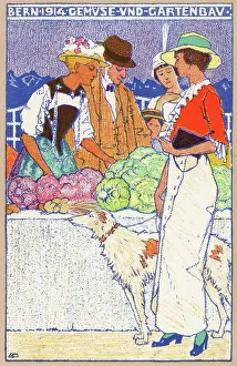 Formed Collection: 1914 Swiss National Exhibition The Vegetable Stall
