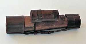 Firearms Collection: 1916 British Army issue telescope with broad arrow