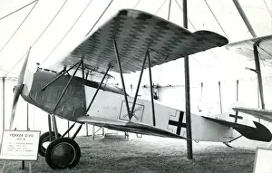 Dvii Prints: The 1917 Fokker DVII of the Nash Collection inside the m?