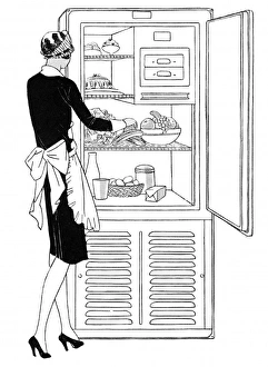 Images Dated 12th March 2012: 1920s frigidaire