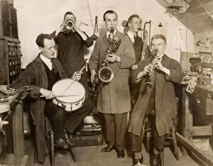 Images Dated 28th June 2011: 1920S Jazz Band
