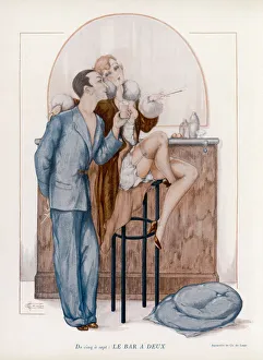 Pair Collection: 1920S Pair in Bar