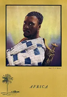 A 1920s portrait of an African man