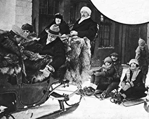 Sledge Prints: 1920s Society in Winter- Mr Gordon Selfridge