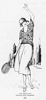 1920S Tennis Girl