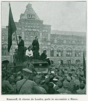 Speaks Prints: 1921 / Kamenev Speaks