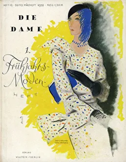 Handbag Prints: 1928 WOMAN LIPMANN