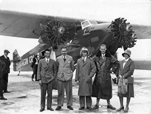 The 1930 transatlantic crew