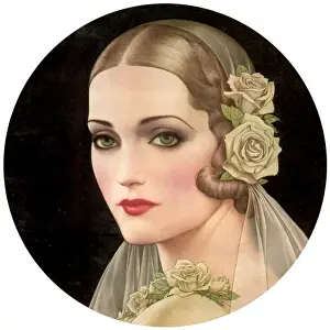Eyed Prints: 1930S BRIDE