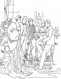 1930s cocktail bar