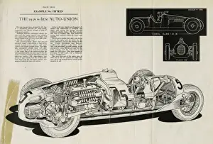Litre Prints: 1936 6 litre Auto-Union