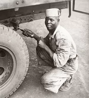 Recruit Gallery: 1940s East Africa - army driver