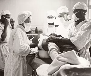 Recruit Gallery: 1940s East Africa - army medical orderlies Kenya