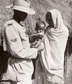 1940s East Africa - army medical orderly Kenya