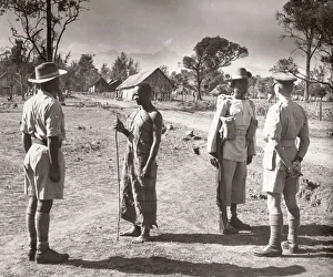 1940s East Africa - army recruits training camp