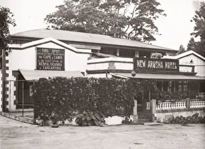 1940s East Africa Arusha hotel Tanganyika, Tanzania