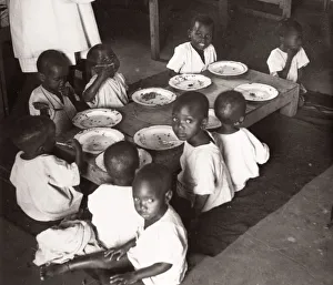 1940s East Africa - children in hospital Nairobi, Kenya