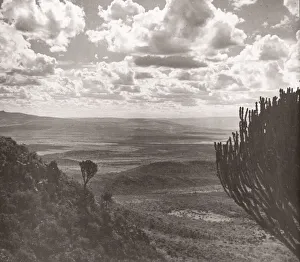 Hisorical Prints: 1940s East Africa - Kenya - the Great Rift Valley