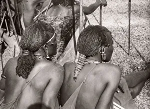 1940s East Africa Kenya Msai tribe warriors