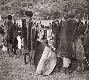 1940s East Africa Kenya Msai tribe warriors