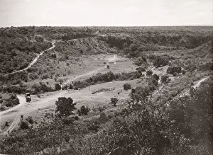 1940s East Africa - rift valley scenery, Kenya