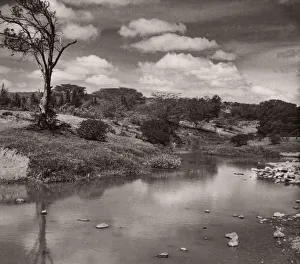 1940s East Africa - rift valley scenery, Kenya