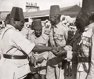 1940s East Africa - soldiers Kenya, Kings African Rifles