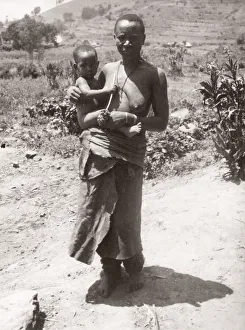 1940s East Africa - Uganda - Chigga tribal group