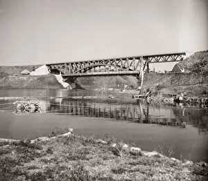 Hisorical Prints: 1940s East Africa Uganda railway bridge Jinja Lake Victoria