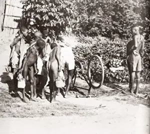 1940s East Africa - Uganda rural transport bicycle