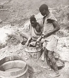 1940s East Africa - Uganda tin mines Mirusanda Ankole